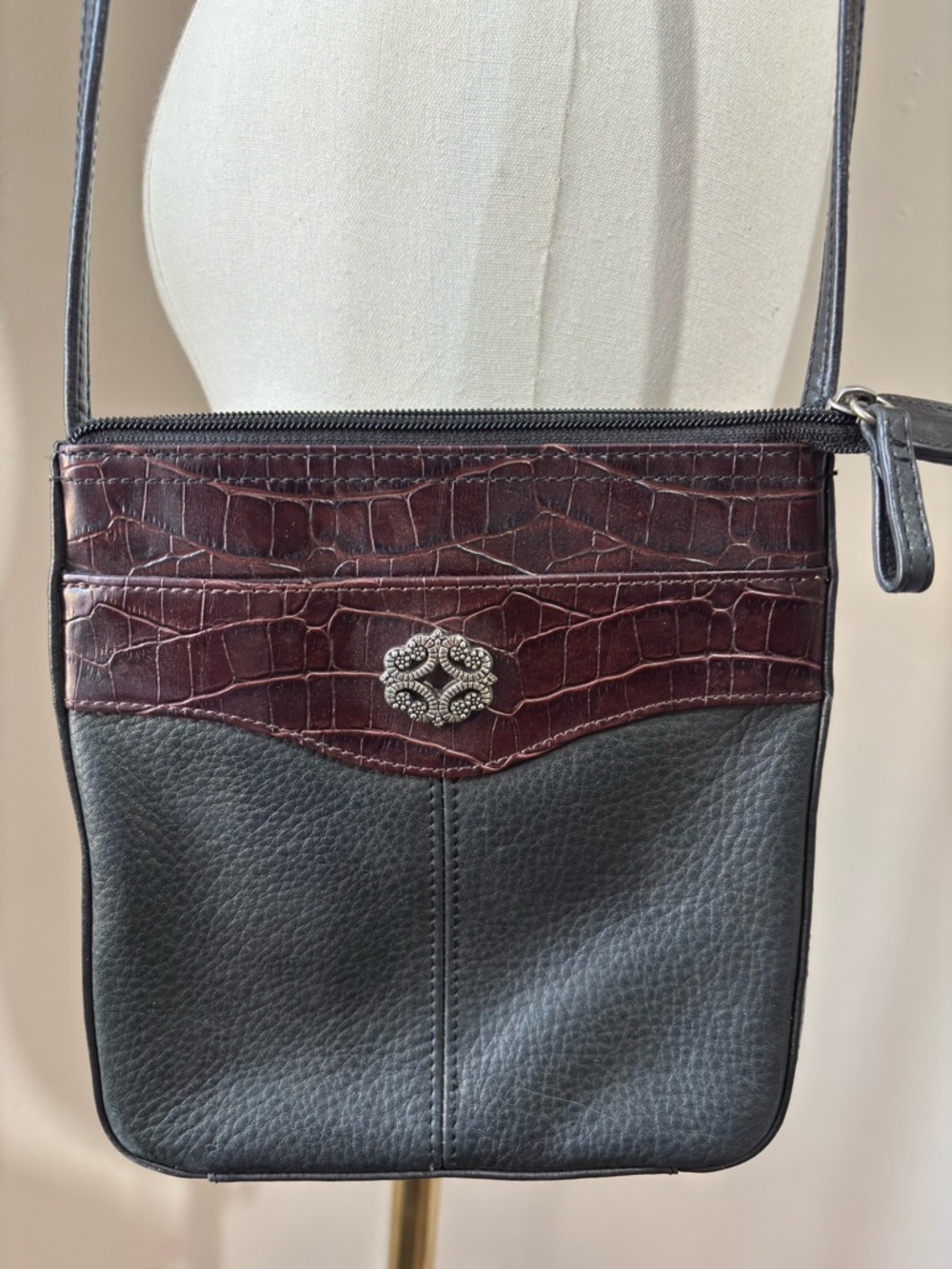 Vintage Crossbody Purse Bag Lot Beaded Leather Tapestry Casino Evening - Picture 12 of 16